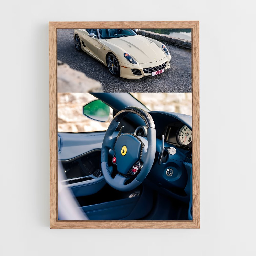 Poster Aperta Réunies – affiche Ferrari (vue 4)